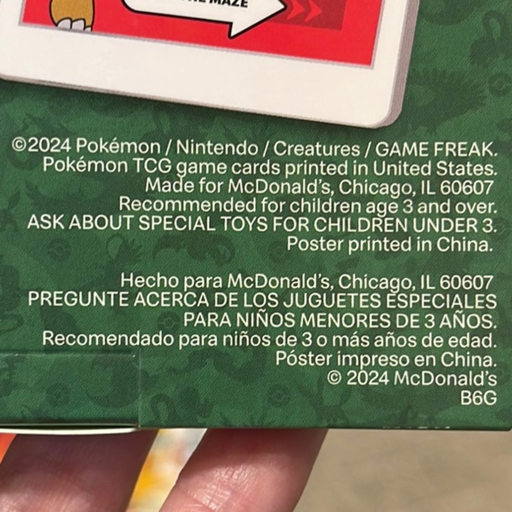 Brand NEW Sealed Pokémon Trading Cards + Charizard Activity Sheet + Stickers McD - Picture 7 of 8